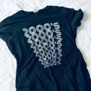 Vintage Black 2000’s Graphic Tee